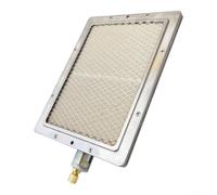 EffiFish Quemador Gas 22cm Entrada Aire 12mm Para Horno | Chapa galvanizada,，larga vida para útil, 220x170mm, horno