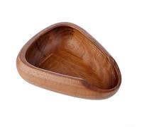 EffiFish Recipiente dosificador de café de nogal natural, soporte de granos de precisión, bandeja de dosis única, herramienta de café espresso, herramienta de café de 80 mm