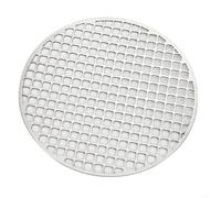 EffiFish Red de rejilla redonda de acero inoxidable, bandeja para hornear barbacoa 30 cm para varias estufas al aire libre barbacoa camping picnic jardín fiesta (30 cm)
