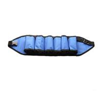 EffiFish Riñonera para cerveza, paquete de 6 soportes para bebidas al aire libre para senderismo, camping y picnics, bolsa cruzada ajustable con material de tela Oxford (azul)