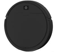 EffiFish Robot aspirador inteligente y fregona con función de pulverización, barredora 4 en 1 para suelos duros, dispositivo de limpieza recargable por USB, blanco (E)