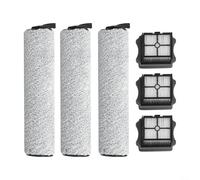 EffiFish Robot Aspirador Set Roller Brush Filter Parts Cuidado del piso para aspiradora Tineco Wet Dry Aspirador