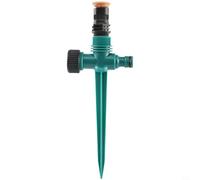 EffiFish Sistema de riego automático giratorio de 360 °, rociador ajustable de 0 a 12 m, niebla fina para plantas delicadas, material ABS, amarillo/verde (D)