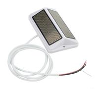 EffiFish Sonda de sensor de lluvia inalámbrica, 92 MHz para frecuencia para cierre automático, carcasa de metal resistente a los rayos UV, compatible con CC 5 V/24 V, instalación rápida (cable de