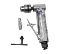 EffiFish Taladro neumático de ángulo recto, taladro de codo de 90 grados, portabrocas de 1/4 pulgadas, alta velocidad, 15000 RPM para espacios estrechos, herramientas de taller