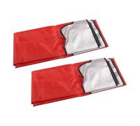 EffiFish Toldo para columpio de 3 plazas, color rojo, 164 x 114 cm, impermeable, resistente a los rayos UV, repuesto para muebles de jardín (2 unidades)