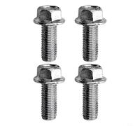 EffiFish Tornillo de fijación de metal resistente para cubiertas de corte de cortacésped H J Riding reemplaza 5066754-01 5065702-01 pieza fiable (4 piezas)