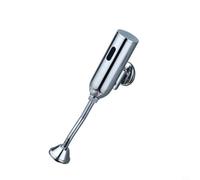 EffiFish Válvula de descarga automática del urinario de inducción, sensor de cobre que ahorra agua para el baño del hotel, DC montado en la pared 6V, acabado plateado