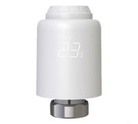 EffiFish Válvulas termostáticas de WiFi, válvula inteligente del control de temperatura de WiFi con la activación de voz y la supervisión en tiempo real para los radiadores