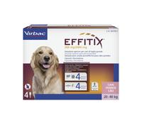 Effitix 20-40kg 4 pipetas