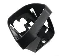 EfforPrac Black Rear View Mirror Frame Housing ABS Material para durable Fit(Left Driver Side)