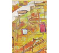 Effulgence; IS06: Abstract Notebook A5 | Full-Color Artistic Margins Based on Original Artwork | For Thoughts, Sketches & Creative Flow
