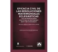 Eficacia Civil De Las Resoluciones Matrimoniales Eclesiásticas Y De Las Resoluciones Pontificias De Matrimonio Rato Y No Consumado