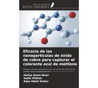 Eficacia de las nanopartículas de óxido de cobre para capturar el colorante azul de metileno: Potencia de las nanopartículas de óxido de cobre en el control de la contaminación