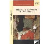 Eficacia Y Autoridad De La Sentencia
