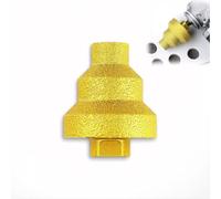 Eficaz broca de núcleo de diamante - 20-35-50 mm, expansor de agujeros de pagoda escalonada, broca de diamante para hormigón, porcelana, azulejos, mármol y piedra de ingeniería, kit de perforación