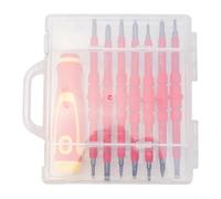 Eficaz kit de puntas de destornillador 7 herramientas de electricista con diseño ergonómico y cola giratoria para una mayor facilidad de uso