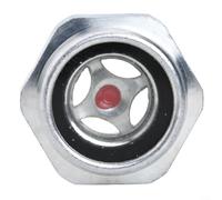 Eficaz mira de nivel de aceite para compresores M10 y M14 con fácil lectura (16 x 1.5)