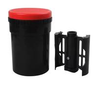 Eficiencia 4 x 5 bidones de desarrollo para película en blanco y negro Easy Darkroom Supplies Contenedor de plástico