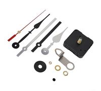 Eficiente 12pcs Reloj de Pared de Cuarzo Mecanismo Conjunto con Manos Largas para Reparaciones