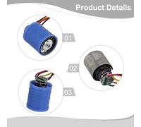 Eficiente 5A Motorizado Sin Escobillas Conducto Ventilador para Baja Tensión DC 12V 24V con Módulo de Impulsión (DC 9-12V)
