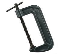 Eficiente abrazadera de acero ajustable en forma de G con características de seguridad para un uso riguroso en carpintería (4 pulgadas)