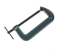 Eficiente abrazadera de acero ajustable en forma de G con características de seguridad para un uso riguroso en carpintería (5 pulgadas)