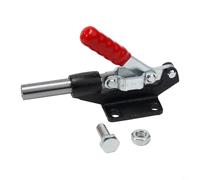 Eficiente abrazadera de palanca de empuje para una sujeción fiable de chapa metálica 304C y 305E con 227 kg/500 libras y 386 kg/850 libras (GH-304E)