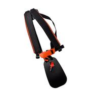 Eficiente arnés acolchado para el hombro, doble correa de hombro para cepillo para herramientas eléctricas al aire libre, correas de desbrozadora, cómoda correa de arnés