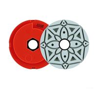 Eficiente bloque de molienda de diamante de 5 pulgadas para una rápida eliminación de material en superficies de hormigón de piedra y metal (grano 400)