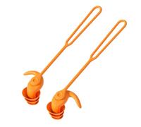 Eficiente bloqueo de ruido ergonómico cómodo tapones de silicona para dormir tranquilos uso diario 2x
