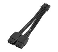 Eficiente cable de alimentación doble de 8 pines a 16 pines GPU PCIE5.0 16 AWG, mejora el uso profesional. Cable de alimentación de alta GPU