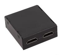 Eficiente divisor de salida 2 en 1, conmutador bidireccional compatible con 4K para una experiencia visual clara en monitores