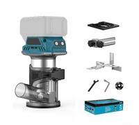 Eficiente enrutador sin escobillas de 18 V 21 V con 6 niveles de velocidad y salida de 10000-32000 RPM para dar forma detallada de bordes y trabajo