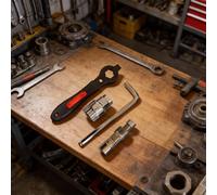 Eficiente extractor de manivela de 20 dientes para un compromiso seguro con la unidad ISIS y las copas del pedalier