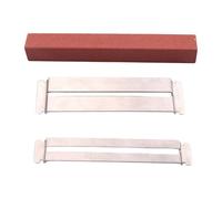 Eficiente extractor de trastes de guitarra y juego de piedra de molienda de diapasón, herramienta de cuidado de instrumentos para mantenimiento de instrumentos, piedra niveladora de trastes