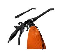 Eficiente herramienta de soplador de vacío con función de succión y soplado, incluye bolsa de gran capacidad para un fácil uso