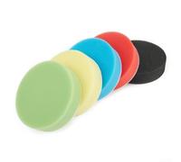 Eficiente juego de 5 almohadillas de esponja adecuadas para diversas necesidades de pulido, incluido el uso automotriz (5 pulgadas)