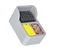 Eficiente limpiador de puntas de soldadura, caja de almacenamiento de residuos de soldadura, caja de recogida de escoria de estaño para soldadura electrónica, limpiador de puntas de soldador