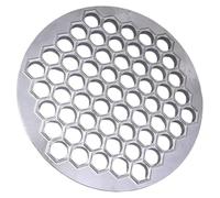 Eficiente máquina de prensa manual de bolas de masa hervida de 61 agujeros, aleación de aluminio antiadherente, fabricación de pelmeni para preparación rápida de comidas, suministros de cocina de