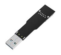 Eficiente módulo de extensión USB 3.0 B macho a hembra adaptador que mejora las interfaces de PC y la solución de conexión, placa adaptadora de computadora