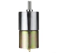 Eficiente motor de engranajes de 12 V CC 2 RPM reducción de velocidad para equipos de control automático robustos (12 V 20 RPM)