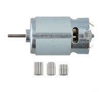 Eficiente motor eléctrico de coche para niños compatible con modelos RS550 RS390 RS380, 6 V, 12 V, 24 V, 10 dientes y 12 dientes opciones de engranaje (555 24 V 12000 rpm)