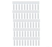 Eficiente organización de cables 50 correas ajustables para gestionar cables de carga y datos en tu espacio de trabajo (blanco)