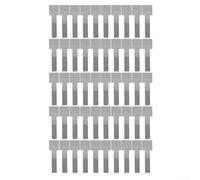 Eficiente organización de cables, 50 correas ajustables para gestionar cables de carga y datos en tu espacio de trabajo (gris)