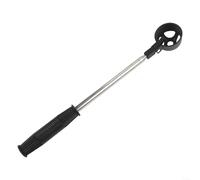 Eficiente para recuperador de pelotas de golf con funcionalidad telescópica y agarre ergonómico para una recuperación rápida en zonas desafiantes (negro)