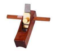 Eficiente plano de bloque portátil para carpinteros, herramienta de corte y acabado, mango redondo de madera con diseño ligero