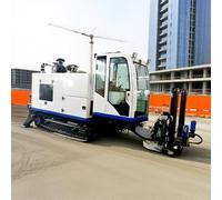 Eficiente plataforma de perforación direccional horizontal para instalación de línea de alta precisión, ideal para proyectos de utilidad e infraestructura