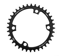 Eficiente plato de bicicleta de carretera 110BCD, 4 pernos, elegir entre 36T, 38T, 40T, 42T, 44T para un rendimiento óptimo de velocidad (36T)