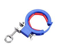 Eficiente rodillo de nailon y acero inoxidable con abrazadera ajustable para instalación de cables suave y rodillo guía de cables